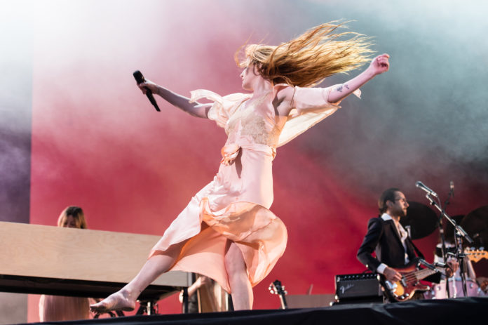 Florence and the Machine in 2018.