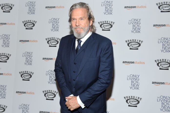 Jeff Bridges at "The Only Living Boy in New York" film premiere in August 2017