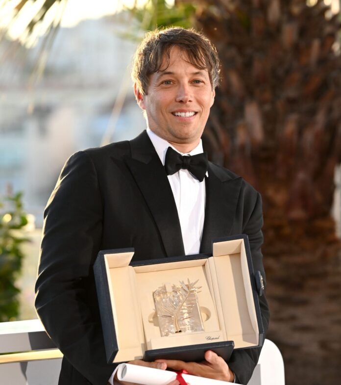 Sean Baker at the 77th Cannes Film Festival, France in May 2024