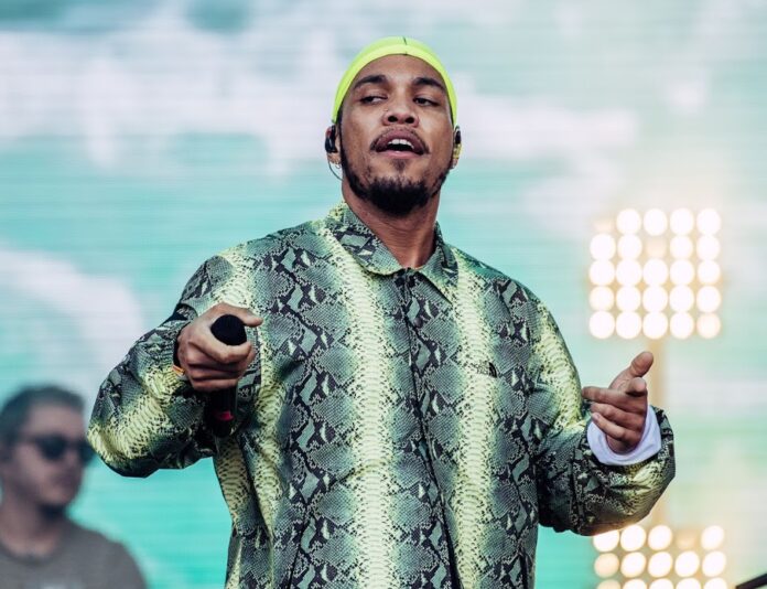 Anderson .Paak at the Lovebox Festival in 2018