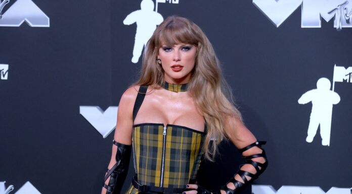 2024 MTV VMAs: Taylor Swift Dominates With Seven Wins Taylor Swift at the 2024 VMA MTV red carpet in September 2024