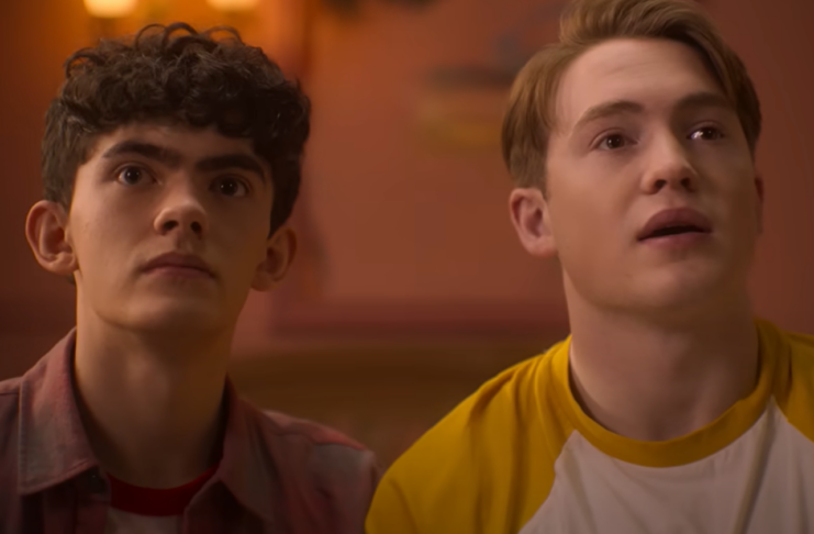 Screenshot from "Heartstopper"